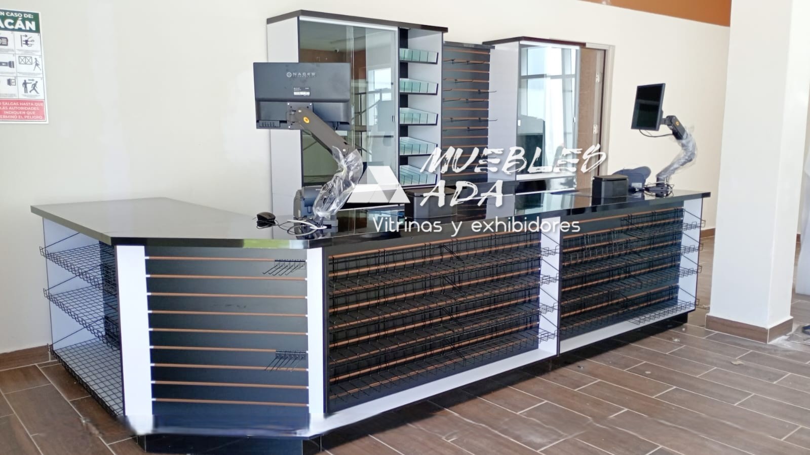 Muebles Para el Área de Cajas en Tiendas de Conveniencia y Minisupers